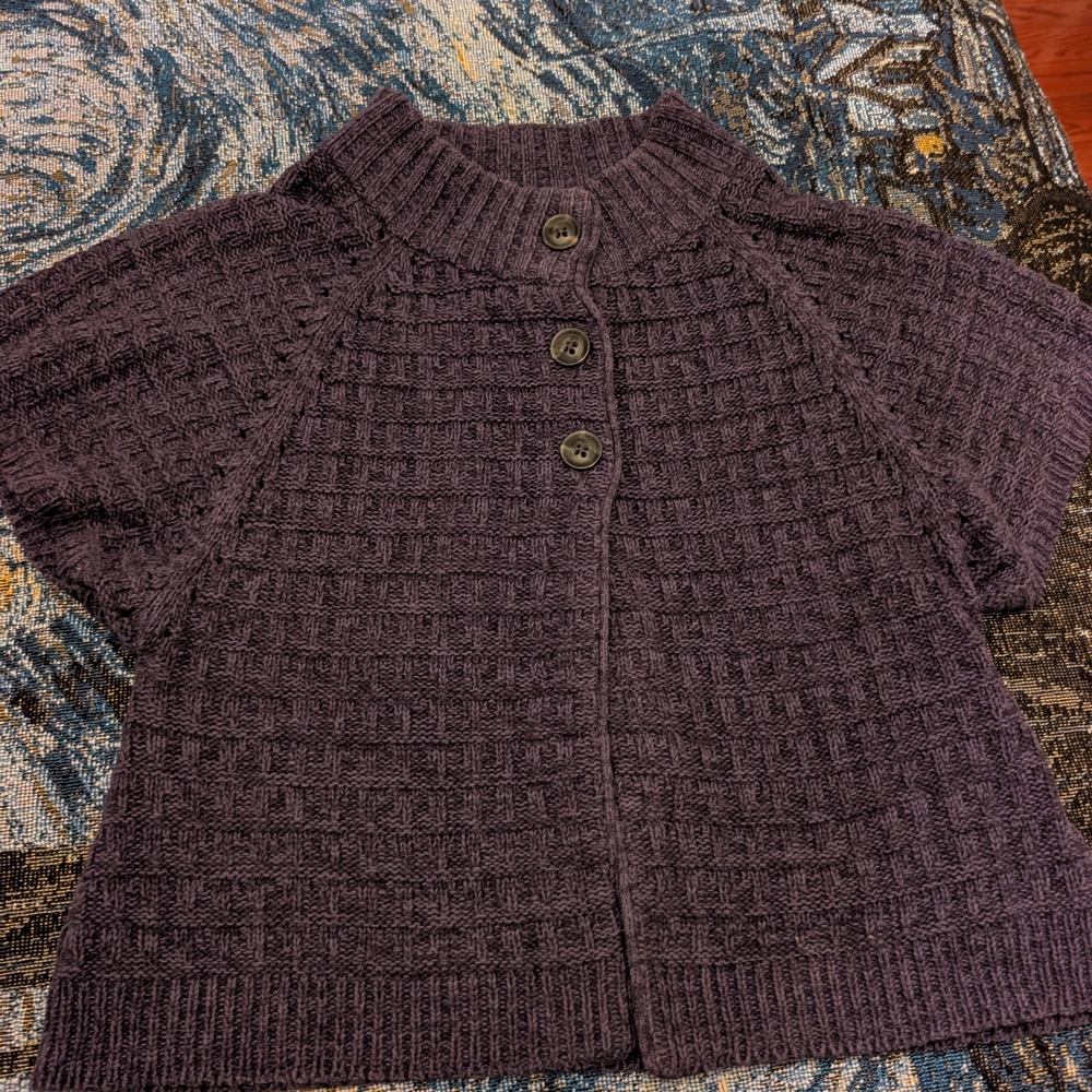 Women's Purple Knit Sweater